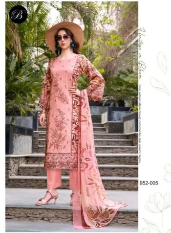 Belliza Rehana Luxury Cotton Digital Print Suit with Cotton Dupatta ( UnStitched )