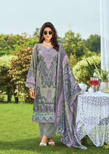Ishaal Gulmohar Vol 41 Daily Wear Cotton Printed Suit with Cotton Dupatta ( UnStitched)