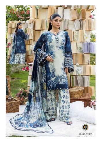 Alija B Vol 37 Daily Wear Cotton Printed Suit with Cotton Dupatta ( UnStitched )