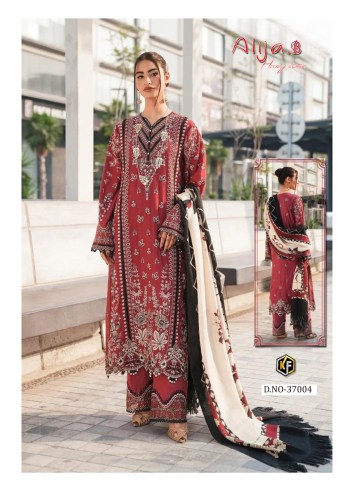 Alija B Vol 37 Daily Wear Cotton Printed Suit with Cotton Dupatta ( UnStitched )