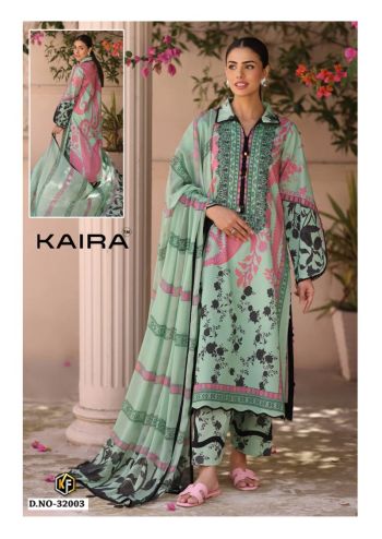 Kaira Vol-32 Heavy Daily wear Cotton Printed Suit with Cotton Dupatta ( Readymade )