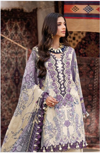 Jade Bliss Lawn 5 Pure Cotton Heavy Patch Embroidery Suit with Cotton Dupatta