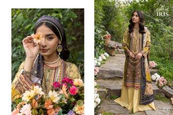 Fariyas Lawn by Iris Cotton Embroidered Suit with Cotton Dupatta ( Unstitched )
