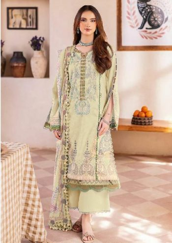 Jade Urbane 25-6 Premuim Pure Cotton Heavy Patch embroidery with Cotton Dupatta