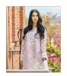 Shree Fab Mushq Color Readymade Cotton Embroidered Suit with Chiffon Dupatta Extra Large ( XL )