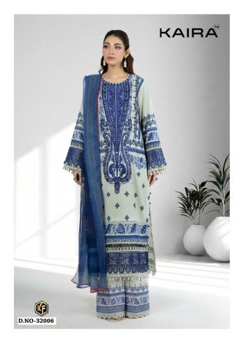 Kaira Vol-32 Heavy Daily wear Cotton Printed Suit with Cotton Dupatta ( UnStitched )