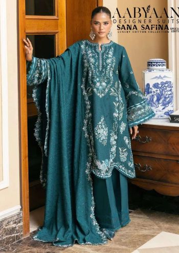 Aabyaan Sana Safina Special Edition Vol 2 Fancy Cotton Salwar Kameez with Cotton Dupatta