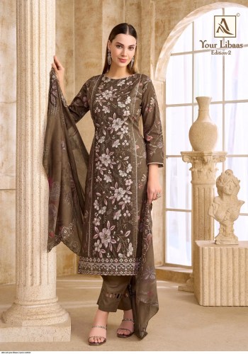 Alok Your Libass Vol 2 With Foil Print With Fancy Beats Embroidery Work with Cotton Dupatta