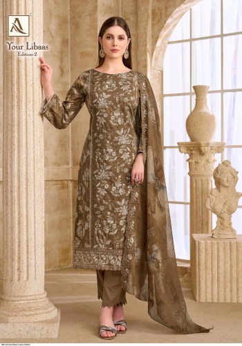 Alok Your Libass Vol 2 With Foil Print With Fancy Beats Embroidery Work with Cotton Dupatta