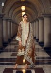 Hermitage Marrakesh Jam Satin  Digital Prints With High Stitch Neck Embroidery with Mal - Mal Cotton