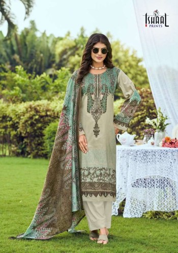 Ishaal Gulmohar Vol 41 Daily Wear Cotton Printed Suit with Cotton Dupatta ( UnStitched)