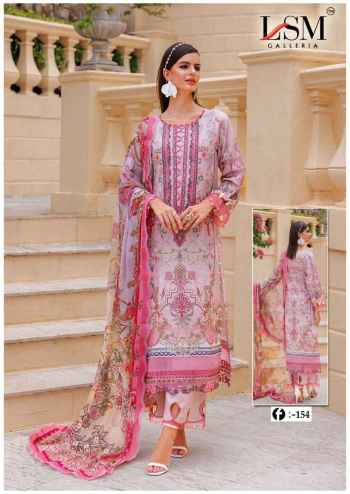 LSM Galleria Firdous Queen Lawn Vol 15 Daily Wear Cotton Suit with Cotton Dupatta