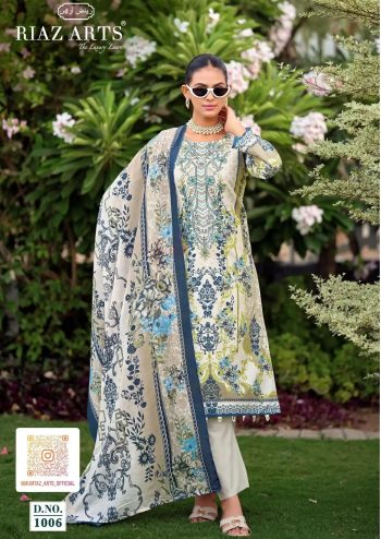 Nayra Vol 44 Cotton Digital Prints with Heavy Self Embroidered Suit with Cotton Dupatta