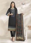 Tawakkal Cotton Suit Printed with Embroidery Pakistani Lawn Dupatta Pure Jam ( UnStitched )