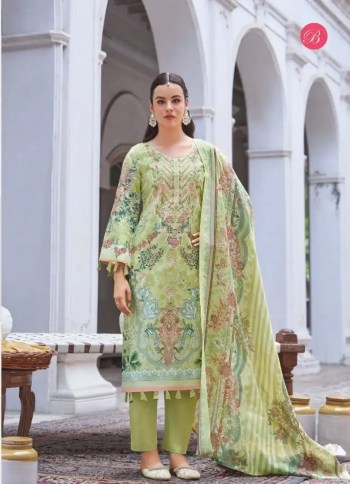 Naira Vol 142 Cotton Digital Prints With Exclusive Heavy Self Embroidery Work with Cotton Print Dupatta